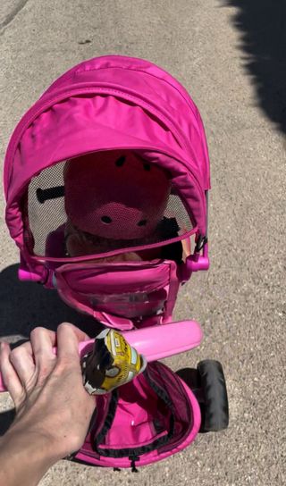 Triciclo Juguettos rosa evolutivo con asa