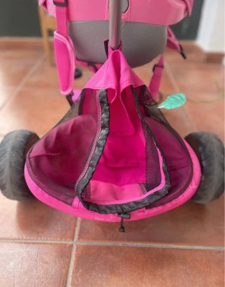 Triciclo Juguettos rosa evolutivo con asa