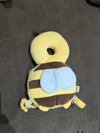 Casco protector para bebé y mochila acolchada