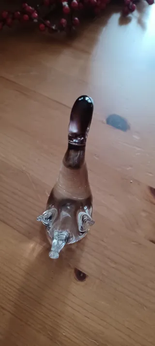 Cigno in vetro di Murano vintage souvenir