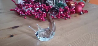 Cigno in vetro di Murano vintage souvenir