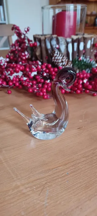 Cigno in vetro di Murano vintage souvenir
