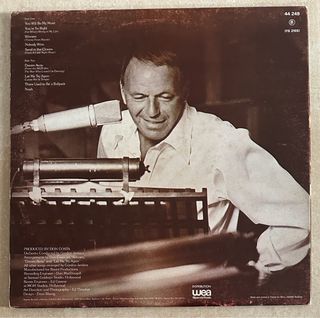 FRANK SINATRA VINILO LP BLUE EYES IS BACK 1973