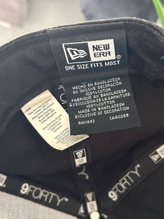 Gorra New Era Spurs Negra Multicolor