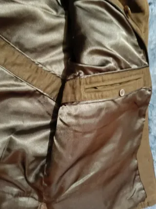 Chaquetón Forecast Talla 50 Marrón Mujer