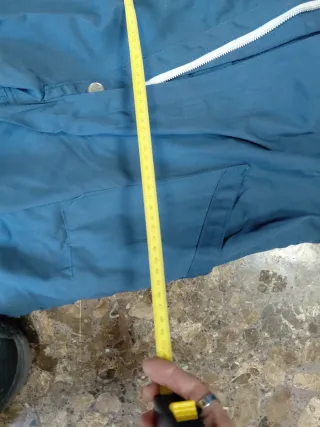 Mono de trabajo azul
