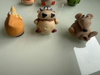 12 figuras de animales decorativas