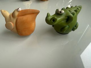 12 figuras de animales decorativas