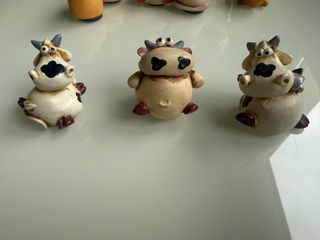 12 figuras de animales decorativas