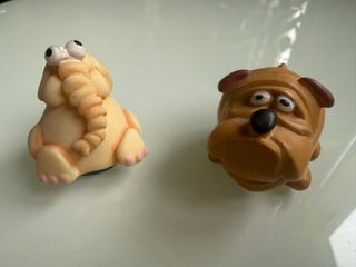 12 figuras de animales decorativas