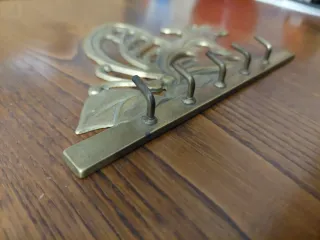 Portachiavi da parete a forma di farfalla Vintage