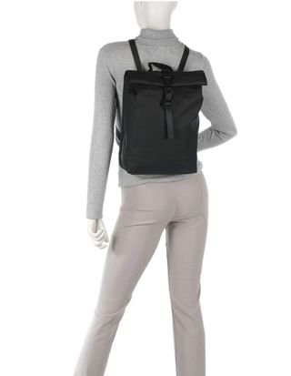 Zaino Rains Rolltop Rucksack Mini Nero