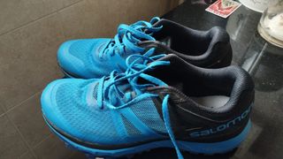 Zapatillas Salomon Trailster Azul/Negro