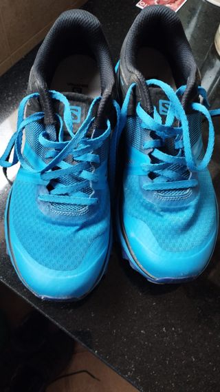 Zapatillas Salomon Trailster Azul/Negro