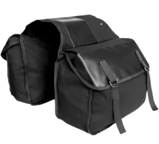 Alforjas Moto Shadow Negras Traseras