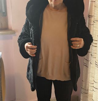 Giaccone tipo persiano nero XL