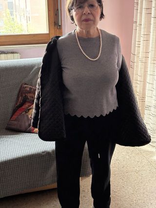 Giaccone tipo persiano nero XL