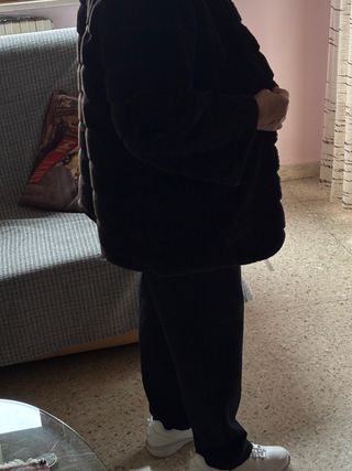 Giaccone tipo persiano nero XL