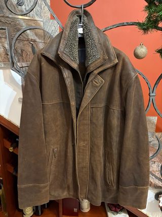 Giacca America vera pelle invecchiata