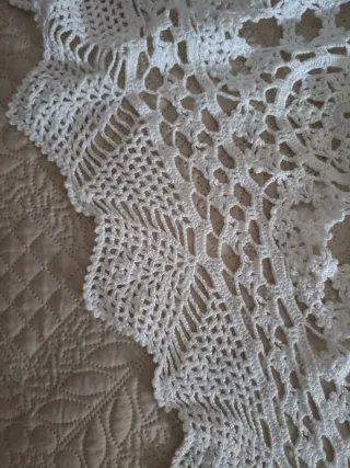 Colcha Crochet Hecha a Mano