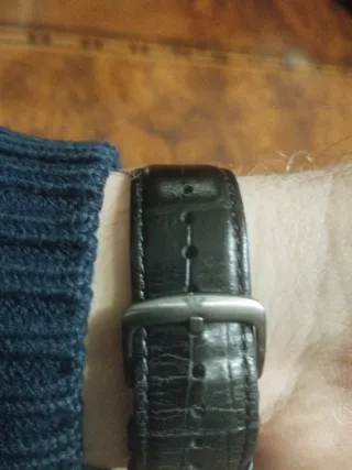 Orologio Emporio Armani Uomo Nero/Argento