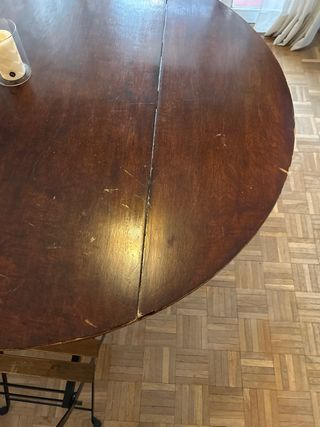 Mesa extensible madera