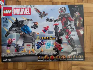 LEGO Marvel 76314 Capitán América: Batalla Civil