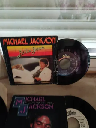 Lote Vinilos Michael Jackson.