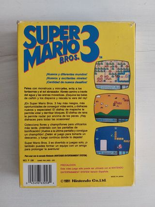 Super Mario Bros 3 NES - Versione Spagnola