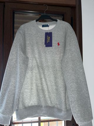 Sudadera Polo Ralph Lauren Gris