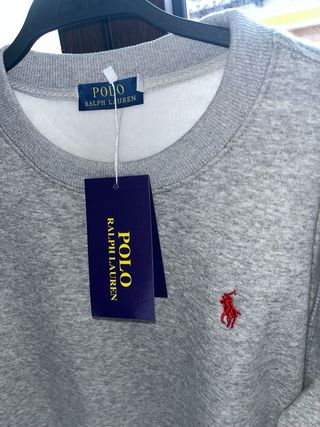Sudadera Polo Ralph Lauren Gris