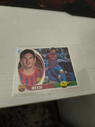 Cromo Messi FC Barcelona