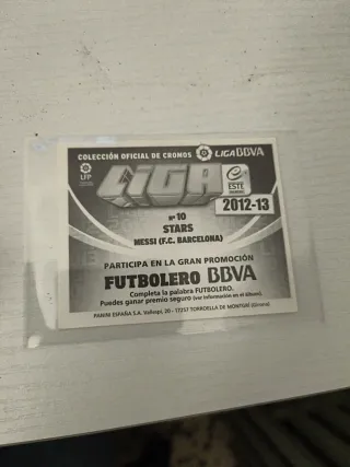 Cromo Messi FC Barcelona