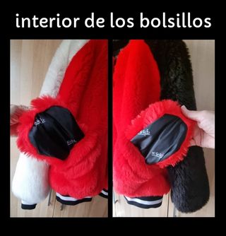 Cazadora bomber de pelo marca GRMY