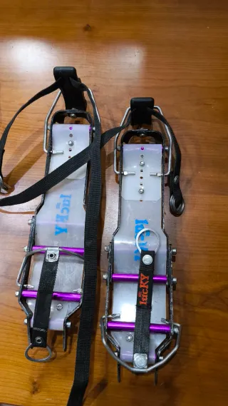 Crampones Lucky Automáticos Escalada Hielo