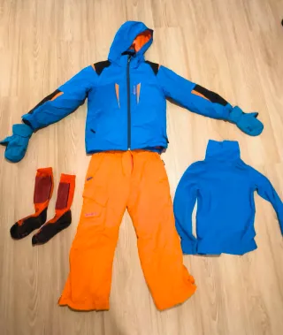 Traje de esquí infantil 8 años (128 cm) Etirel