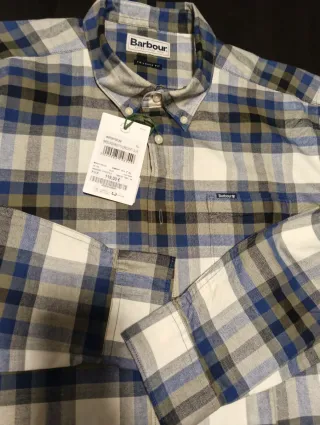 Camisa Barbour Talla XL a Cuadros