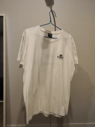 Camiseta Stussy Corona Blanca