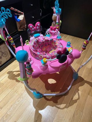 Amaca saltadora bebé Minnie Mouse