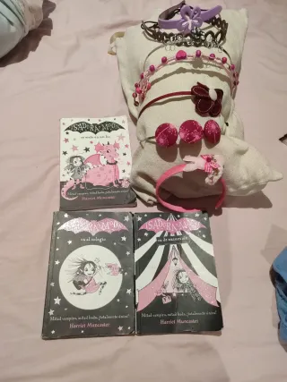 Pack Libros Isadora Moon y diademas