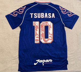 Camiseta Retro Japón Asics Capitán Tsubasa