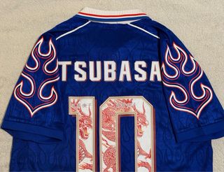 Camiseta Retro Japón Asics Capitán Tsubasa