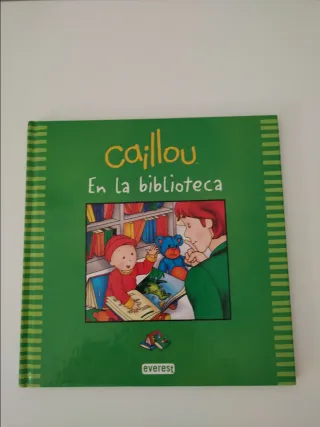 Lote 6 cuentos Caillou