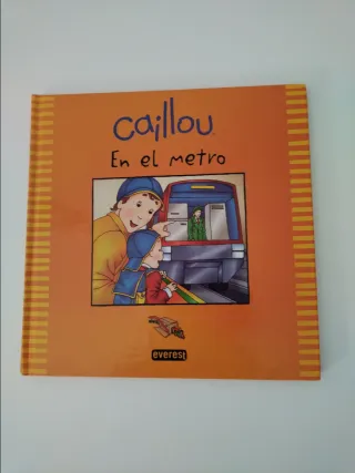 Lote 6 cuentos Caillou