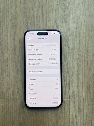 iPhone 15 128GB Nero