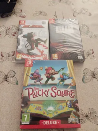 Pack 3 Juegos Nintendo Switch Precintados