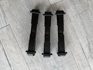 conector ajustable para cochecito gemelar