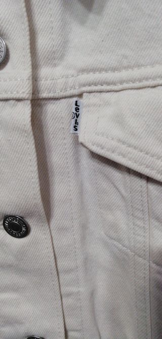 Chaqueta Vaquera Levi's Blanco crema
