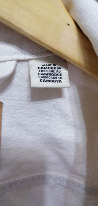 Chaqueta Vaquera Levi's Blanco crema