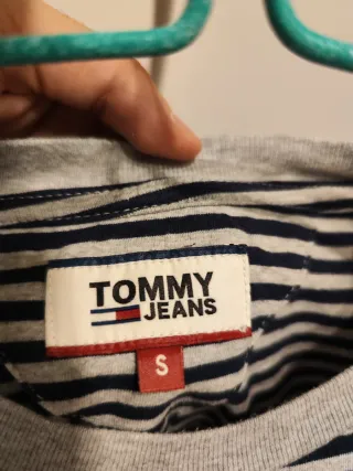 Camiseta Tommy Hilfiger Rayas Azul/Blanco